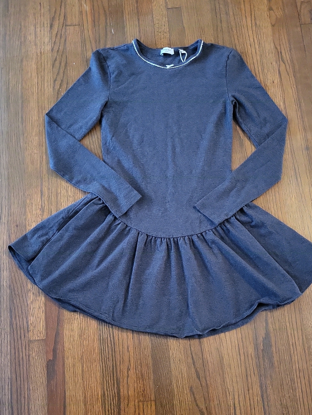 Aritzia Sunday Best Long-Sleeve Mini Dress with Flared Skirt